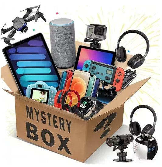 M Box Random Luck Bag Birthday Party Gift Boxes 2026 E Products 2026 New caja elektronisch for Laptop, watch, headset, etc2